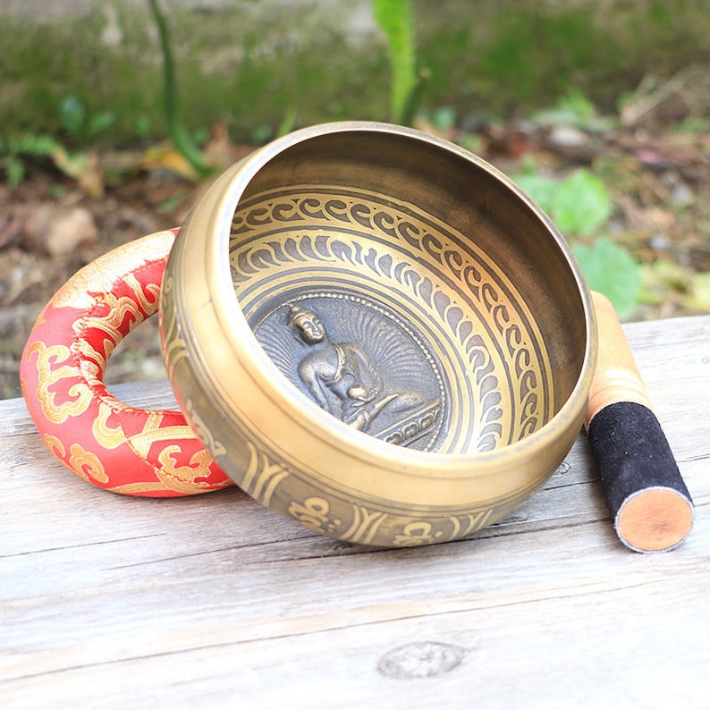 Cross Vajra/Buddha Singing Bowl