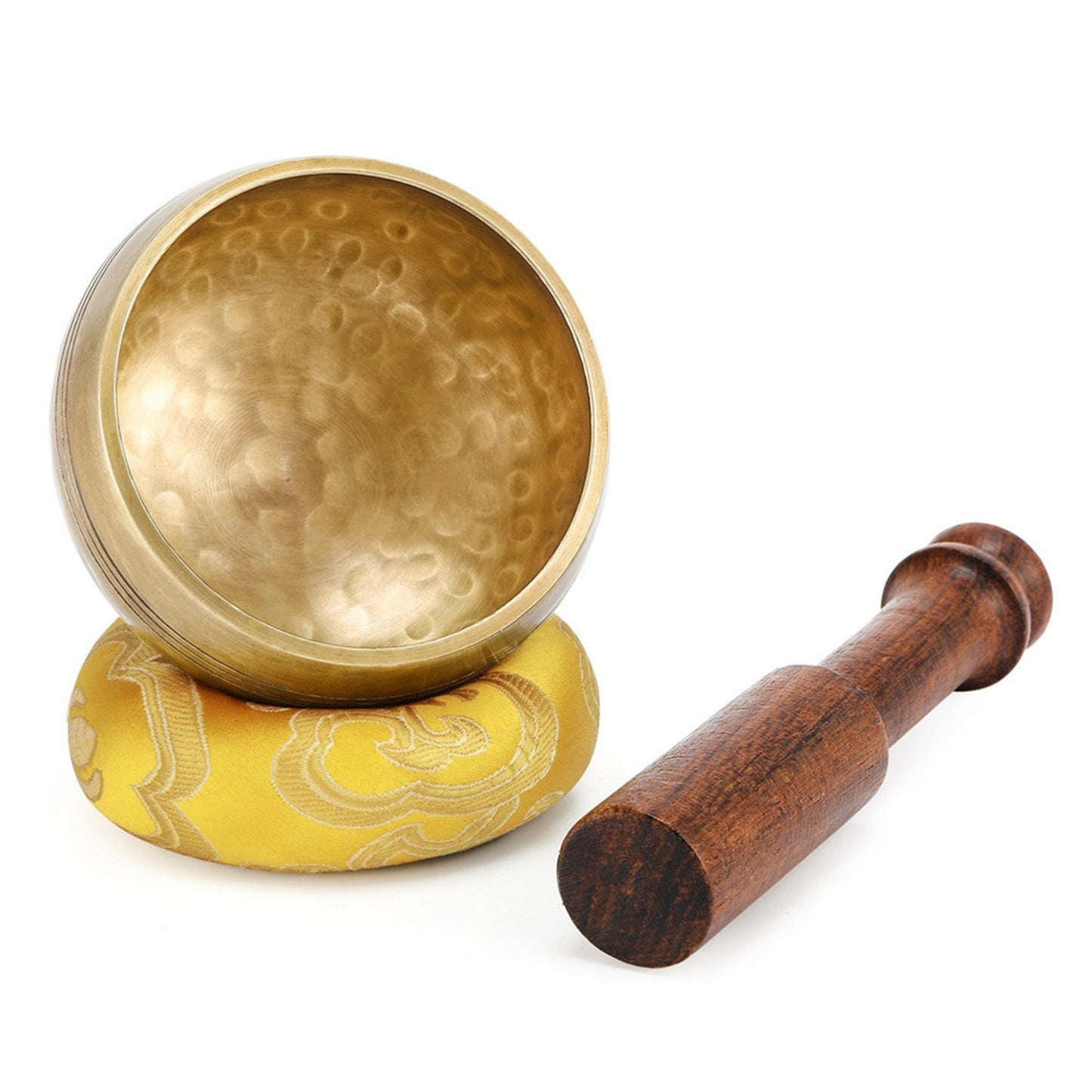 Gandhanra 3.2"-7.9" Handcrafted Tibetan Full Moon Singing Bowl