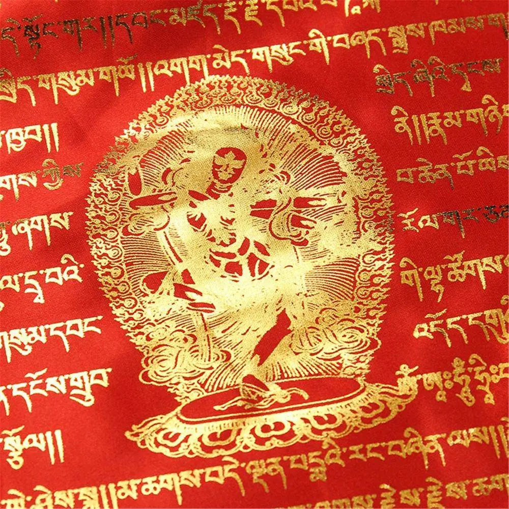 The Greatly Merciful Bodhisattva Mantra - Tibetan Buddhist art, view 4