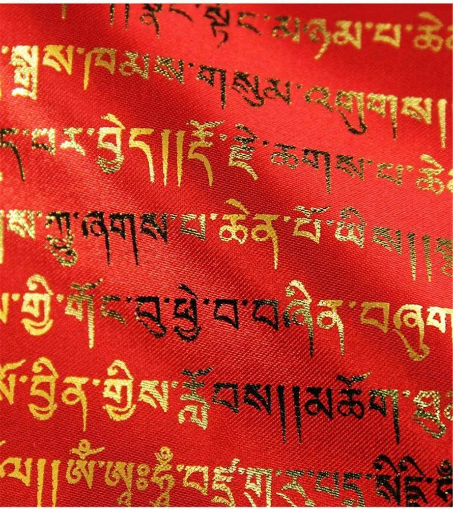 The Greatly Merciful Bodhisattva Mantra - Tibetan Buddhist art, view 5