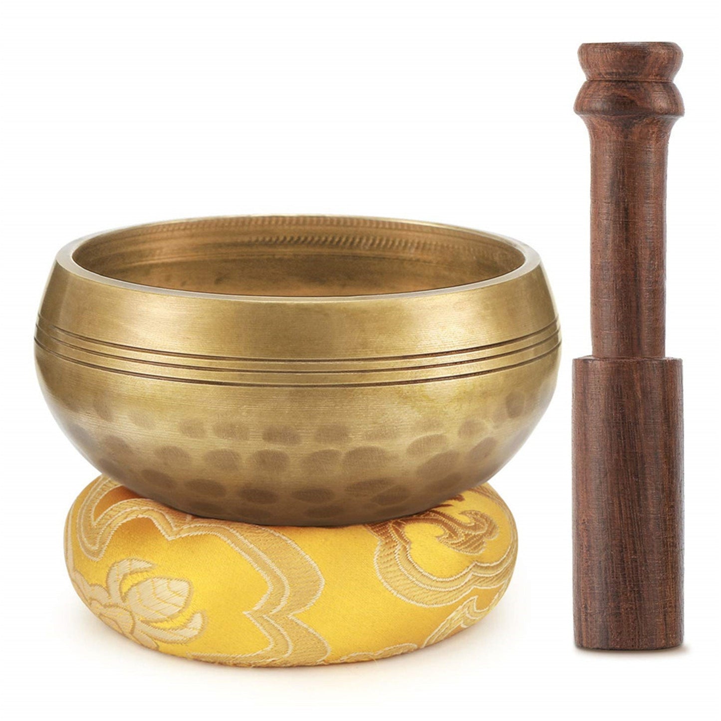 Gandhanra 3.2"-7.9" Handcrafted Tibetan Full Moon Singing Bowl