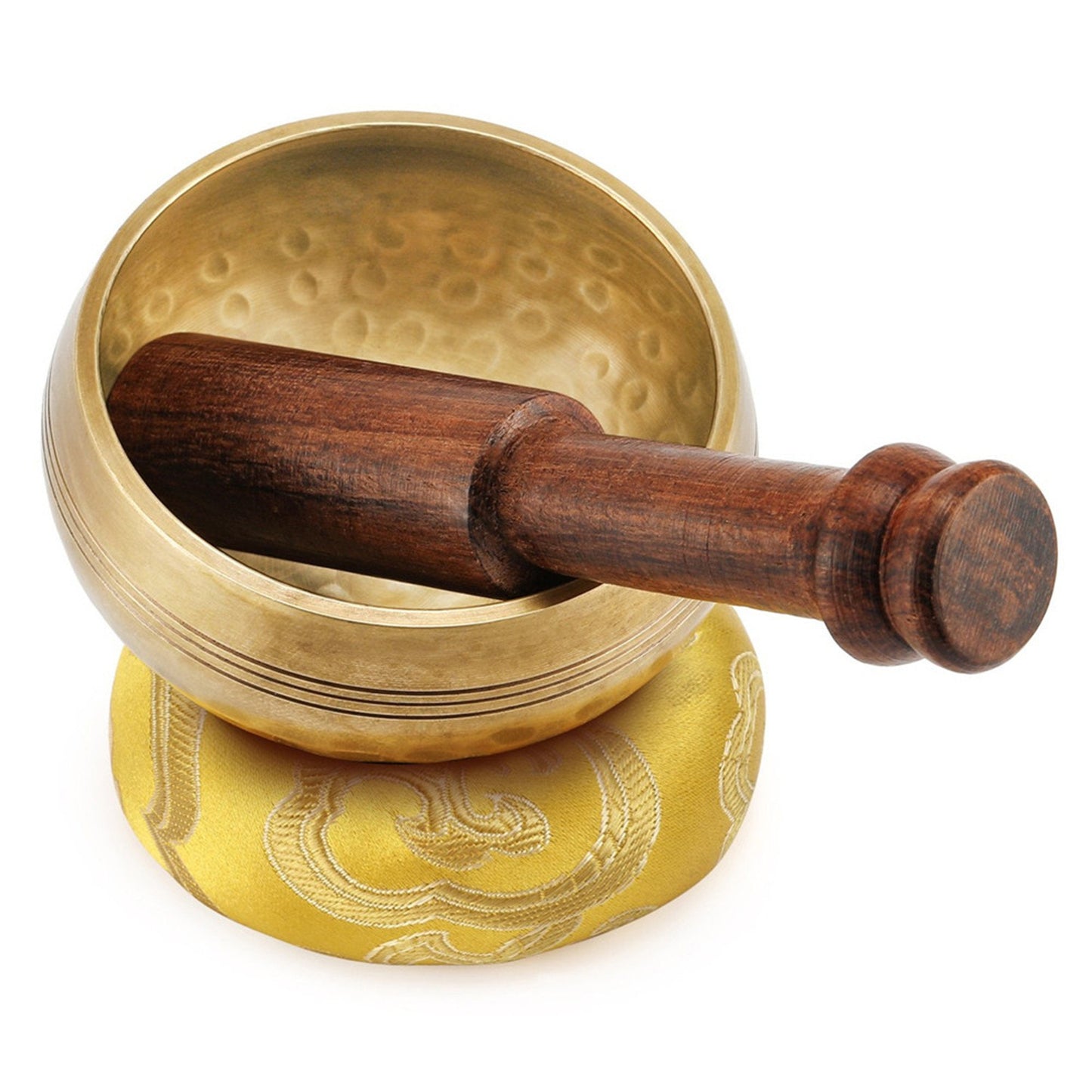 Gandhanra 3.2"-7.9" Handcrafted Tibetan Full Moon Singing Bowl