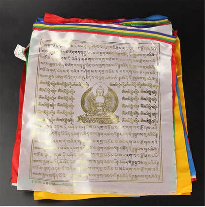 12 Tyeps of Prayer Flag - Tibetan Buddhist art, view 4