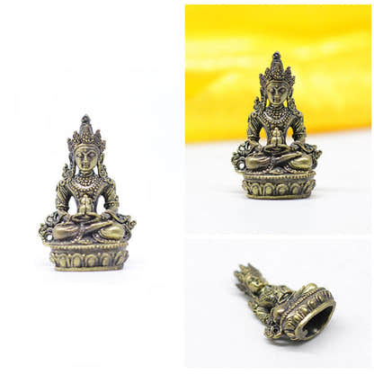 Amitayus - Tibetan Buddhist art, front view