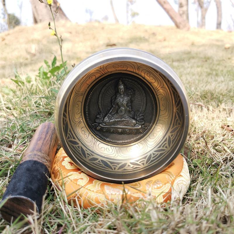 Green Tara Singing Bowl