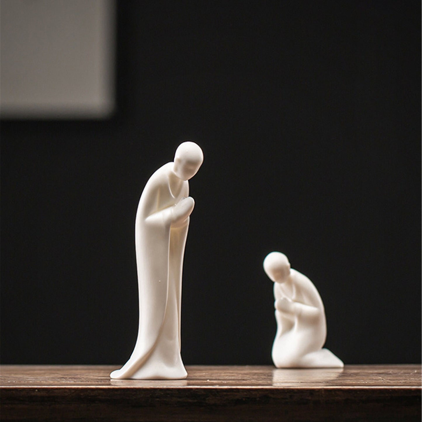 White Porcelain Buddha Statue