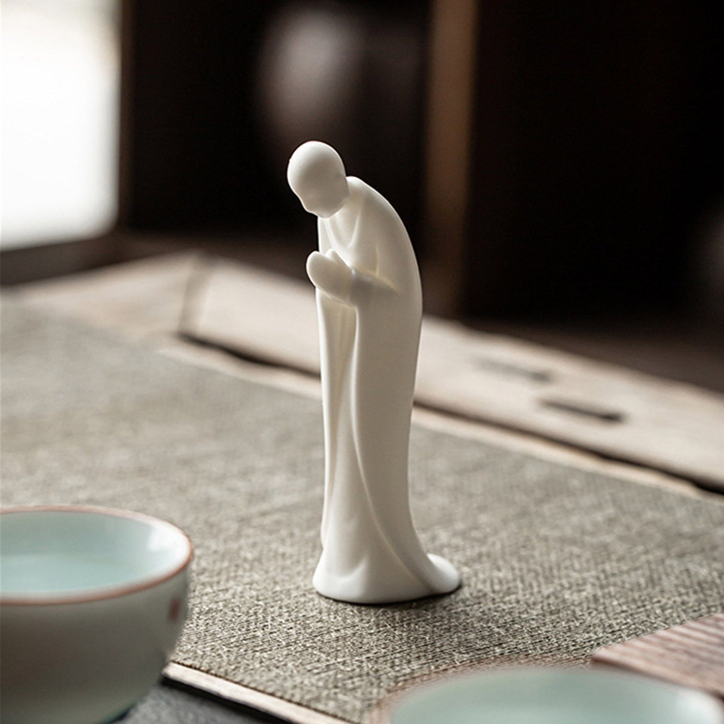 White Porcelain Buddha Statue