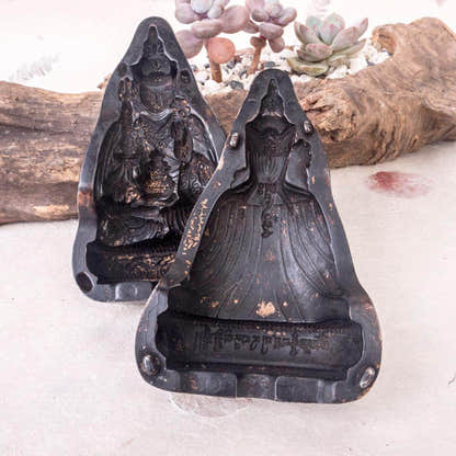 Old Padmasambhava Tsa Tsa Mold - Tibetan tsa tsa mold, view 6