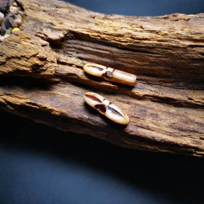 Amulet Vajra and Kila Dorje Phurba - Tibetan Buddhist amulet, detailed view