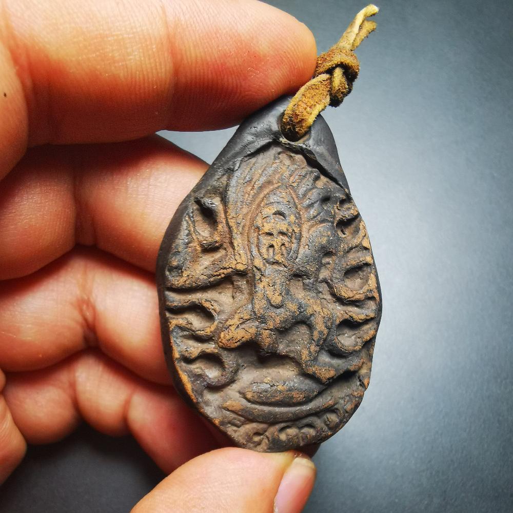 Vajrapani-Tibetan Tsa Tsa Mold Statue