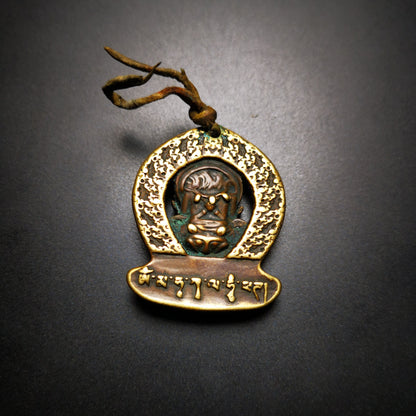 Gandhanra Antique Tibetan Buddhism Amulet Pendant,Kurukulla, ,Mother Buddha Kuru,80 Years Old