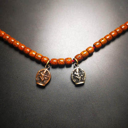 Amulet,Kurukulla Pendant - Tibetan Buddhist amulet, detailed view