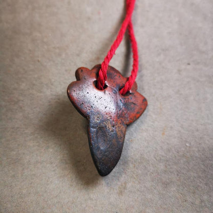 Gandhanra Old Tibetan Tsa Tsa Statue, Mahakala Phurba Amulet Pendant,Mahakala, Buddhist Protector Deity,50 Years Old